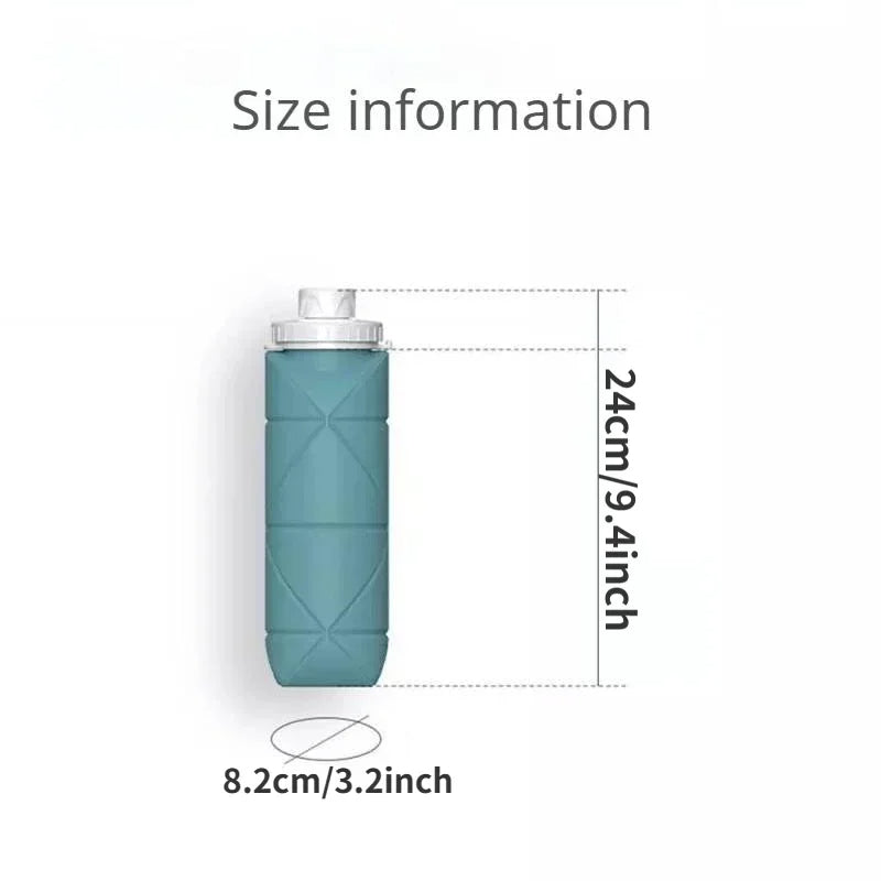 AquaFlex: Botella Plegable Antifugas