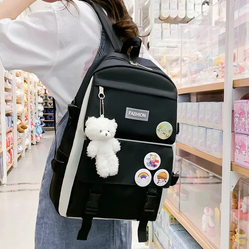 Set de Mochilas 5 en 1 – Tierno, Práctico y con Estilo