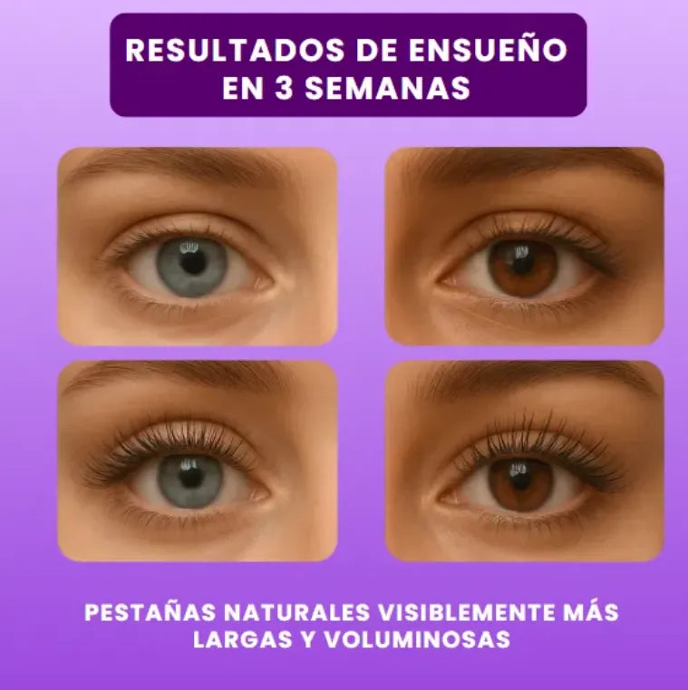 Combo Serum Exactitud - pestañas más largas fuertes y definidas en menos de 30 días