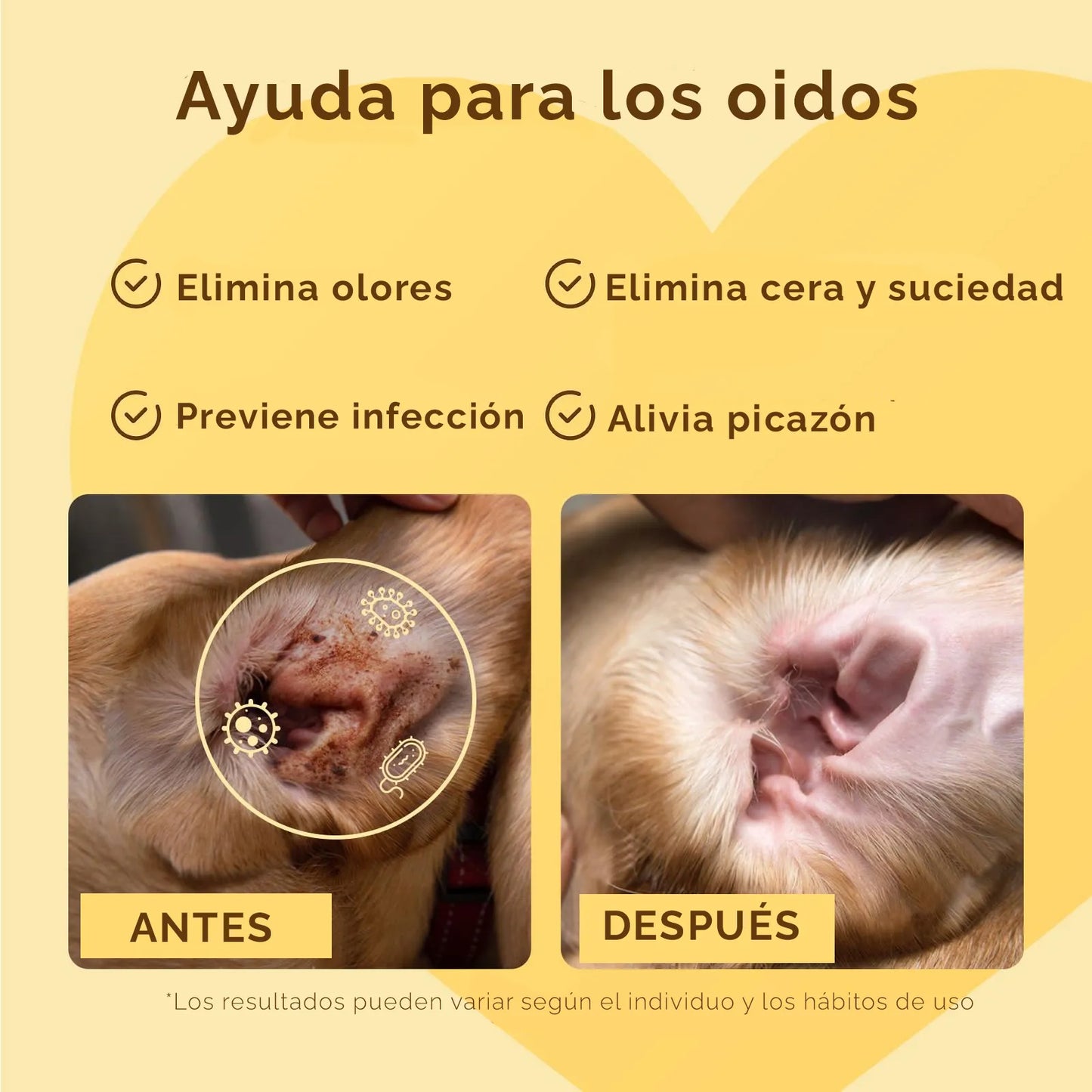 Orejitas fresh - previene y alivia el dolor de tu mascota