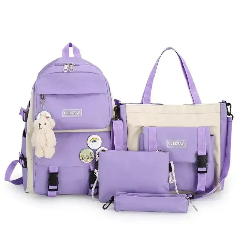 Set de Mochilas 5 en 1 – Tierno, Práctico y con Estilo