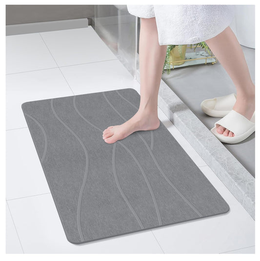 Tapete de Piedra: Ultra Absorbente y Antideslizante