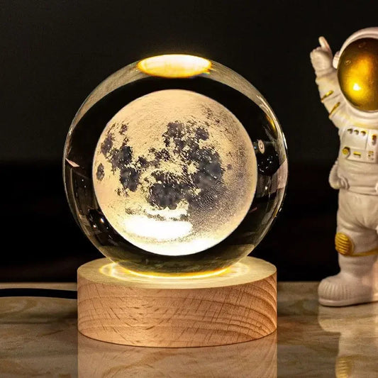 Lámpara Luna 3D