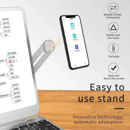 ClipPhone — Soporte Magnético para Doble Pantalla