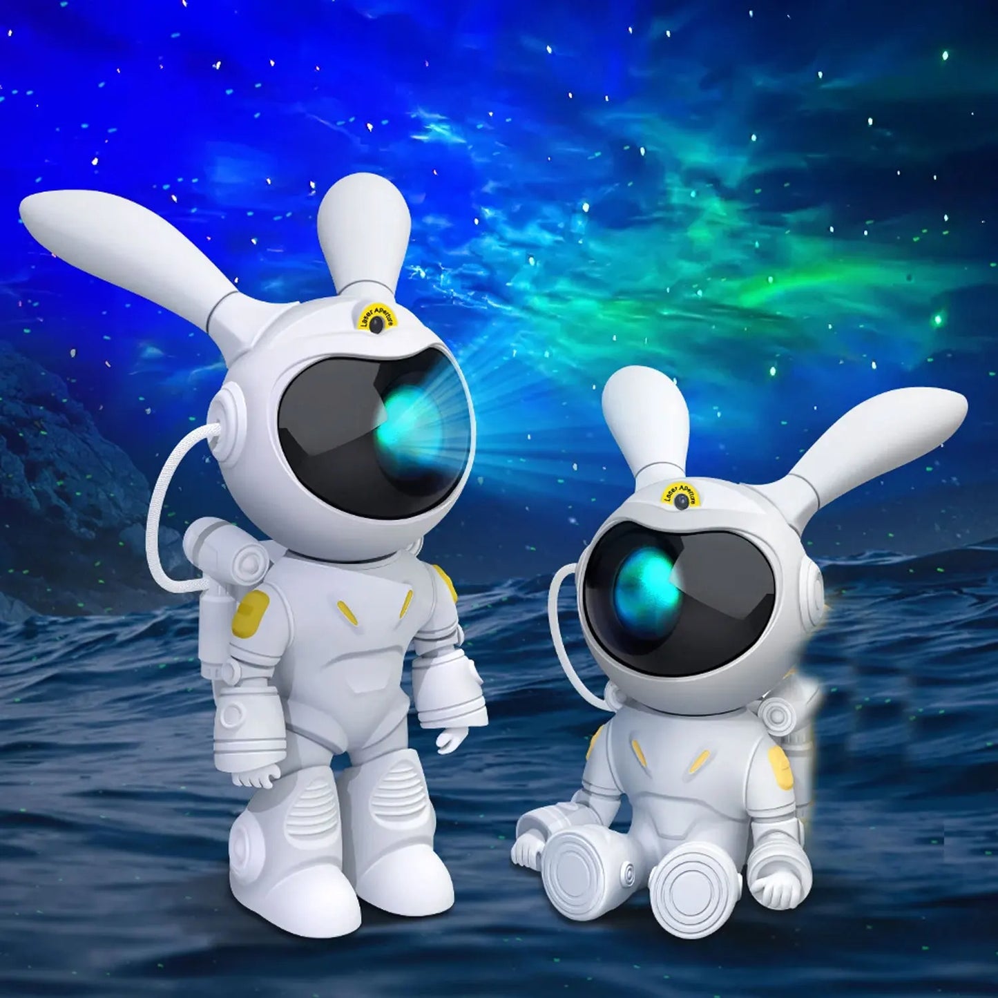 AstroBunny Galaxy: Proyector de Estrellas con Parlante Bluetooth