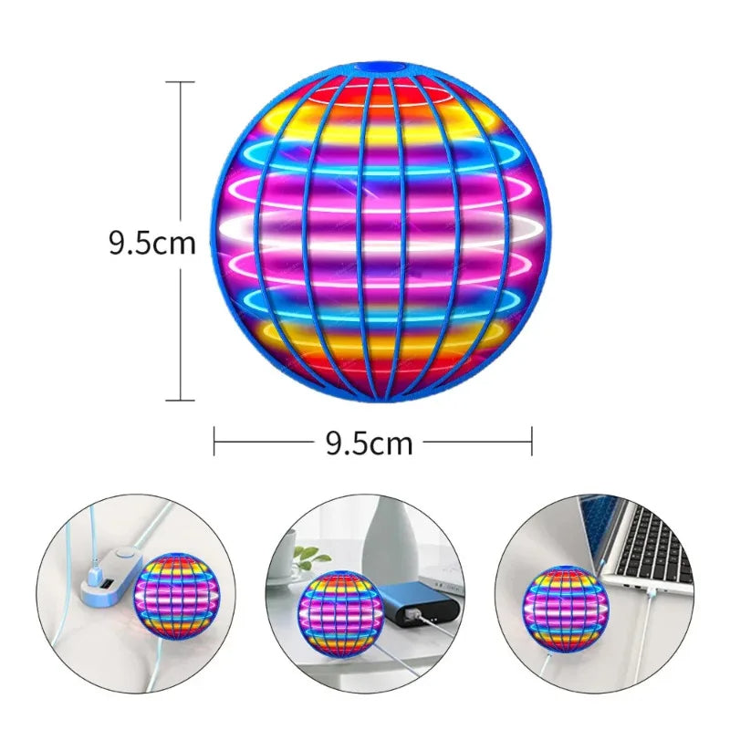 Orbe volador RGB: Juega y Diviértete