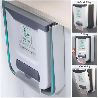 BasuFlex: Papelera Plegable con Dispensador