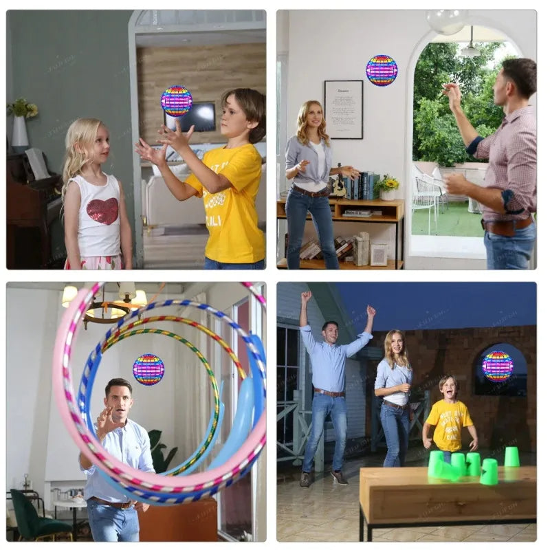 Orbe volador RGB: Juega y Diviértete