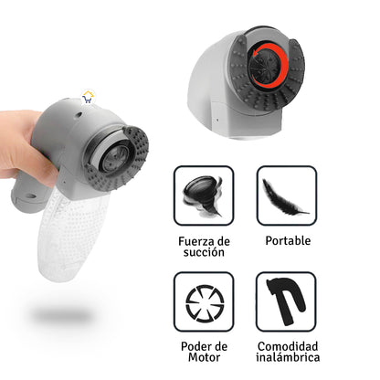 Aspirador De Pelo Para Mascotas Cepillo Limpieza HD1220