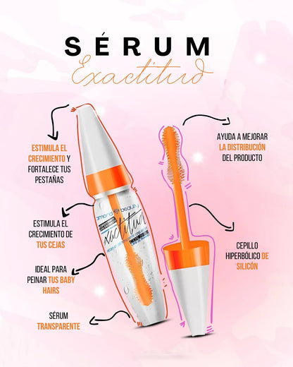 Combo Serum Exactitud - pestañas más largas fuertes y definidas en menos de 30 días