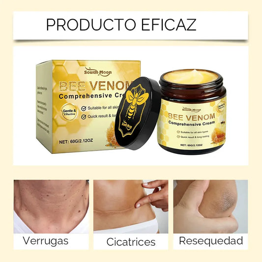 Veneno de Abeja x2 - cambia tu piel al eliminar verrugas y cicatrices.