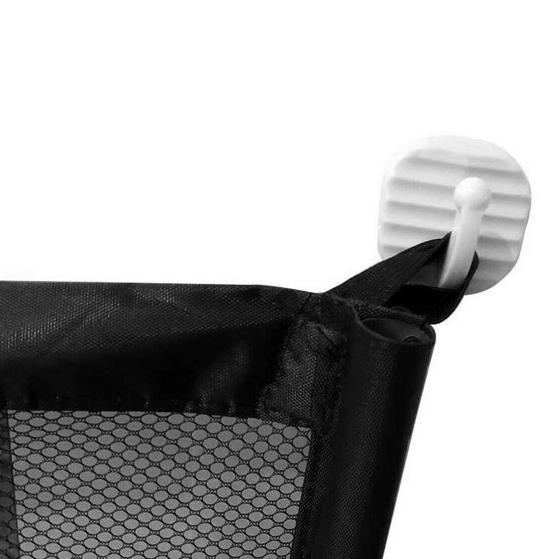 Puerta malla de seguridad para mascotas plegable 110 cm